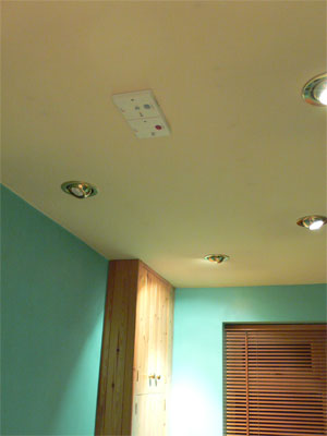 LPS and IRM modules in ceiling